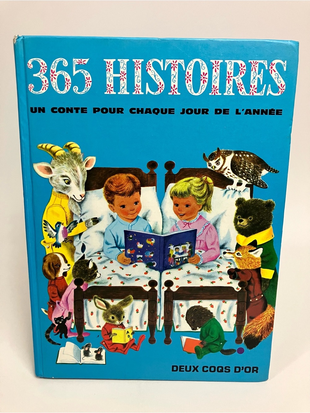 Livre vintage 365 Histoires Richard Scarry 1983 Jackson Deux Coqs d'Or 1980s